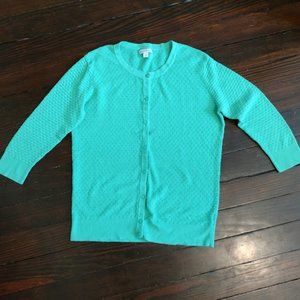Merona 3/4 Sleeve Cardigan L
